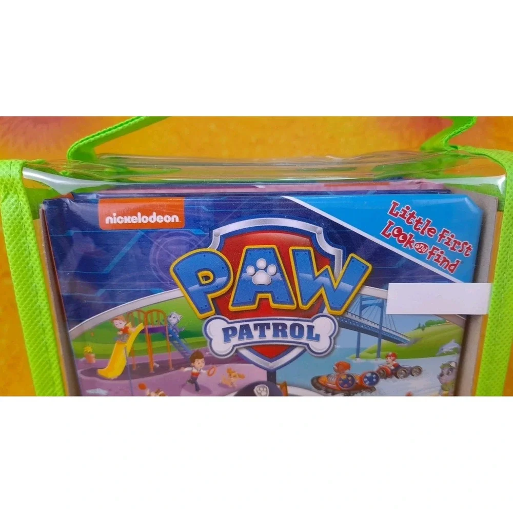 NWT Nickelodeon Little First Look & Find 3 Books ~ Blues Clues, Paw Patrol, Skye